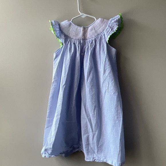 Mom & Me Hand Smocked Embroidered Dress - Picture 2 of 7